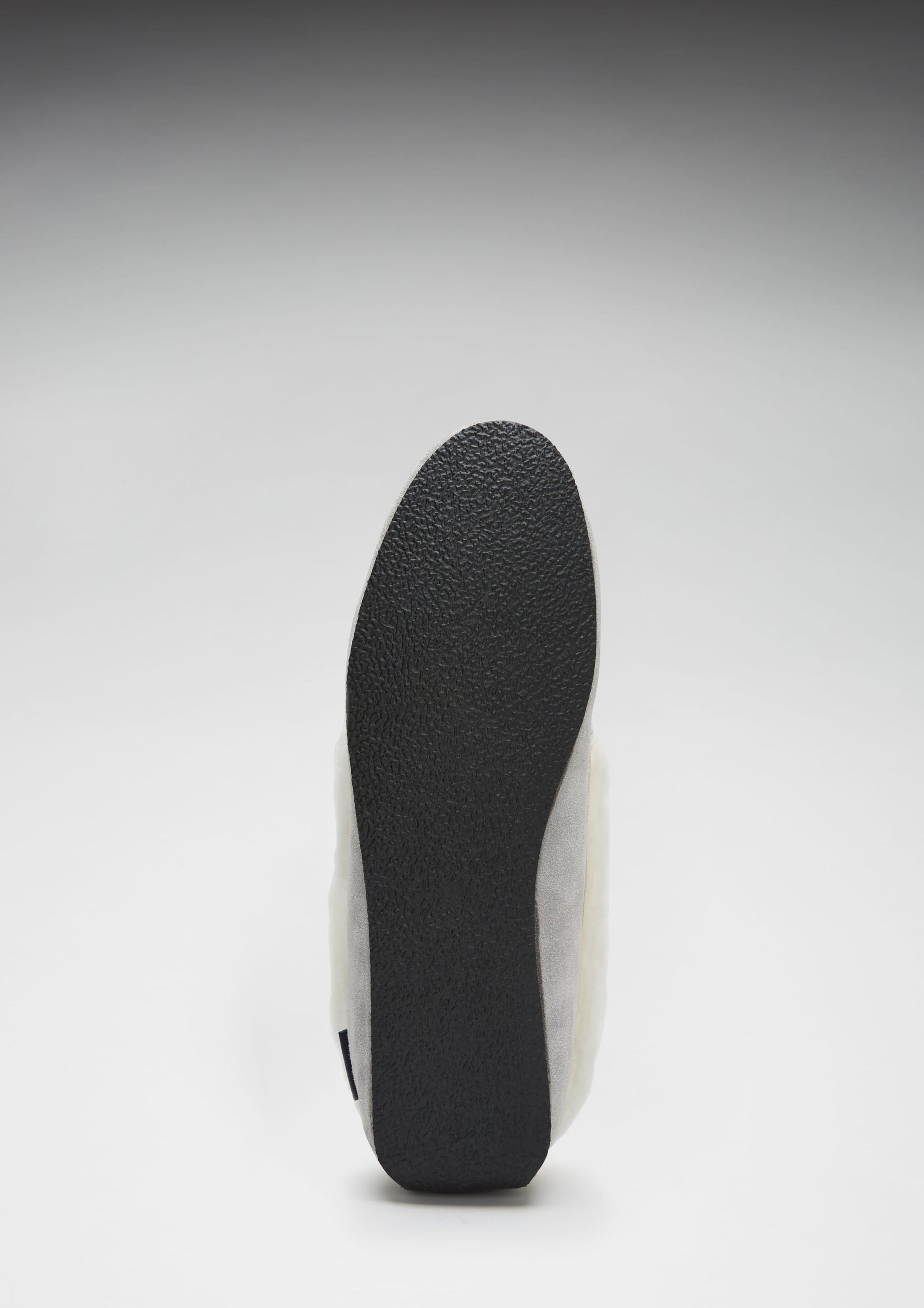 Women's slippers, sheepskin, dove grey suede