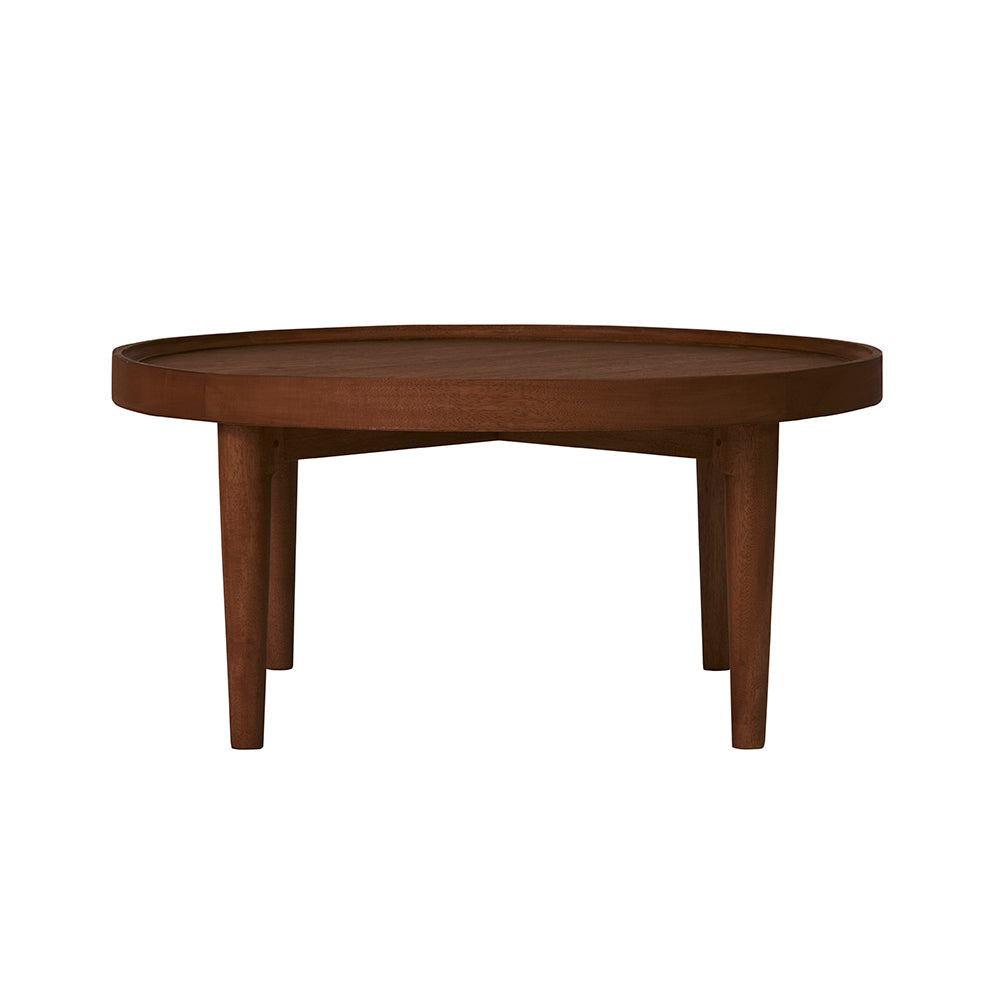 Norway Walnut Round Coffee Table - Artizun Ltd