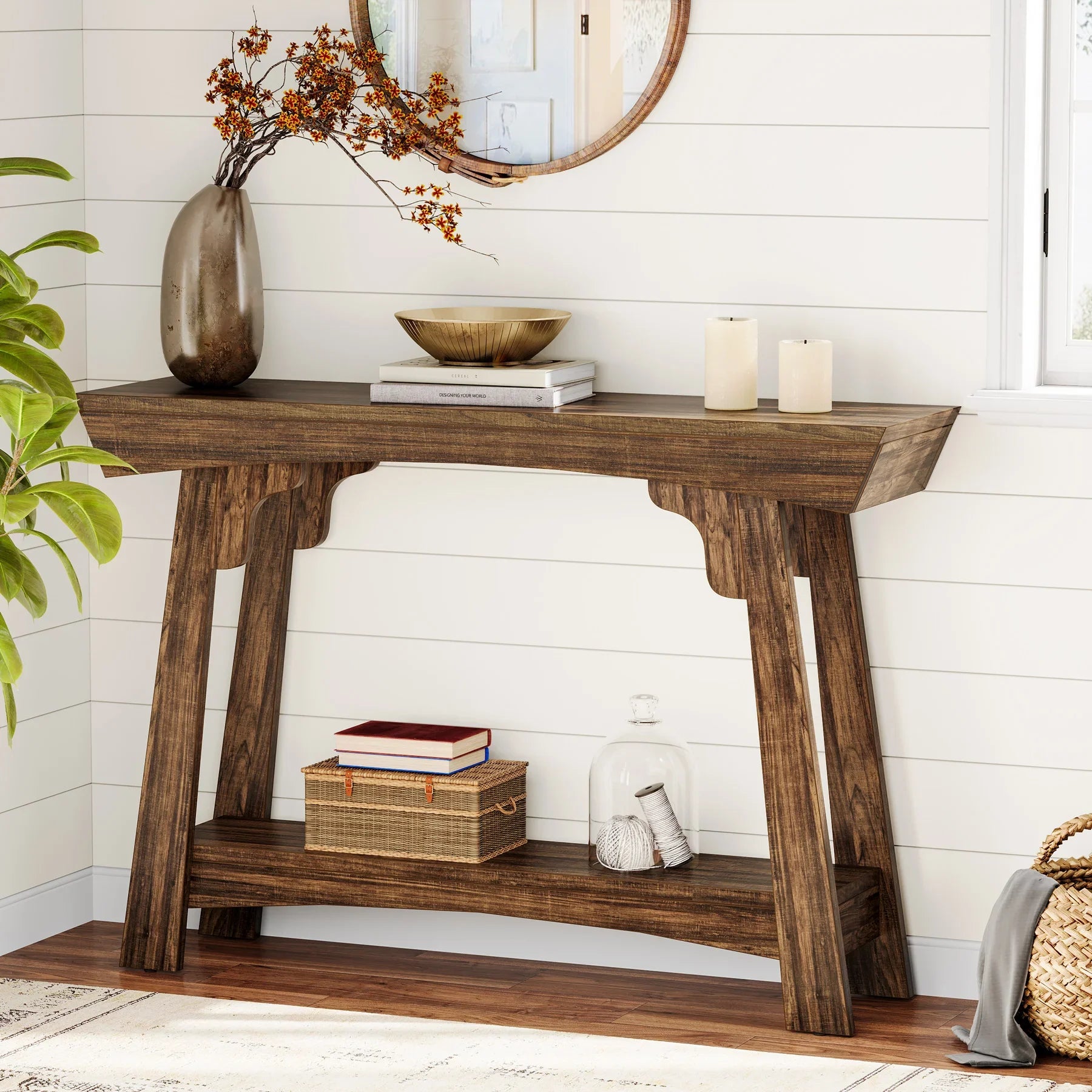 2-Tier Entryway Table - Artizun Ltd