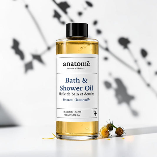 Calming Bath and Shower Oil with Roman Chamomile