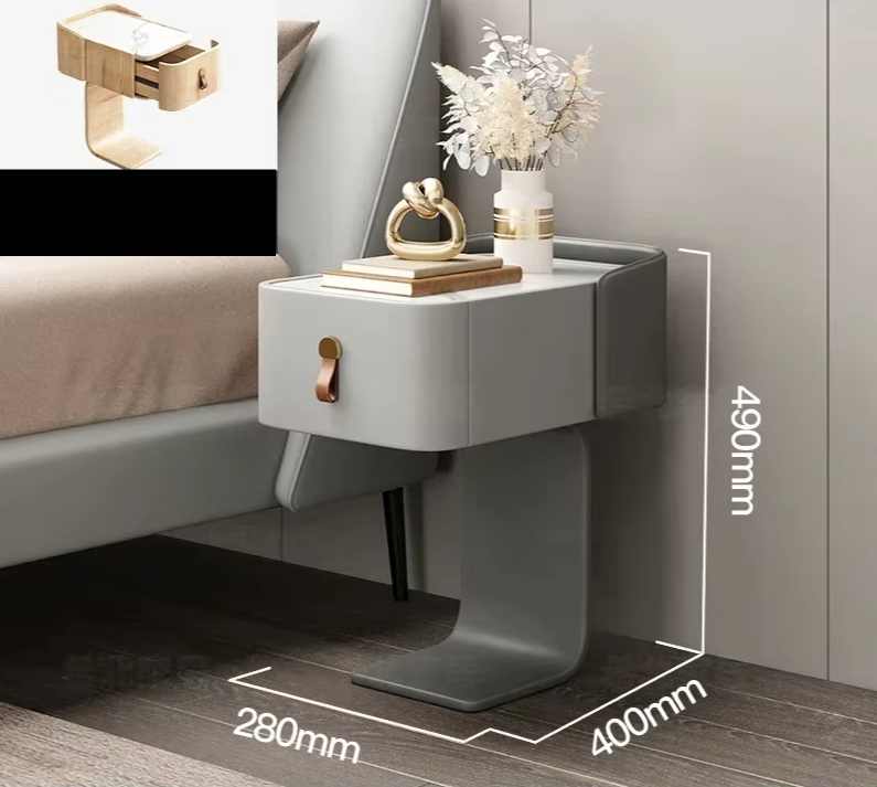 Sleek & Minimalist Japanese Nightstand: Elevate Your Bedroom Décor
