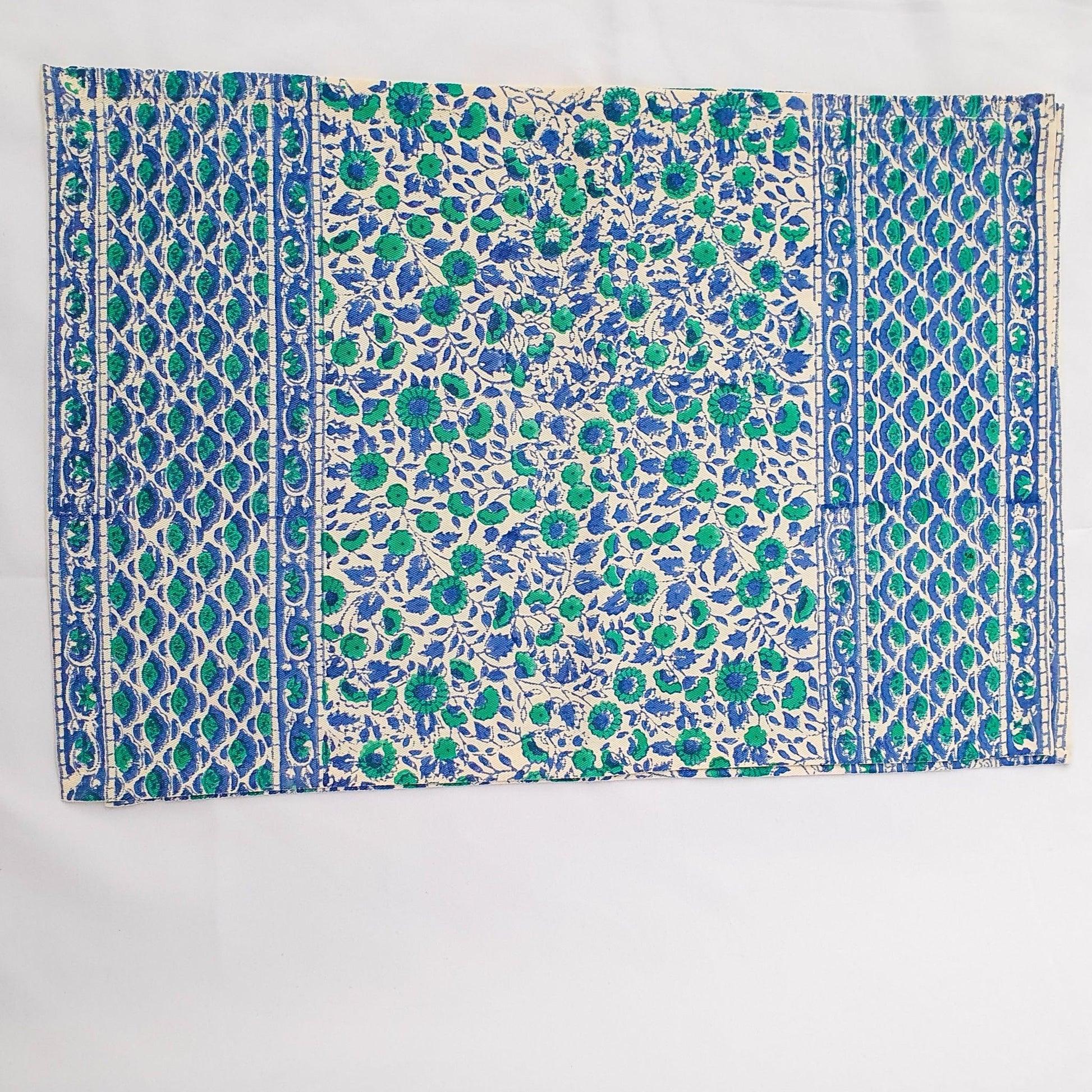 Block-printed organic cotton placemats (set of 2)