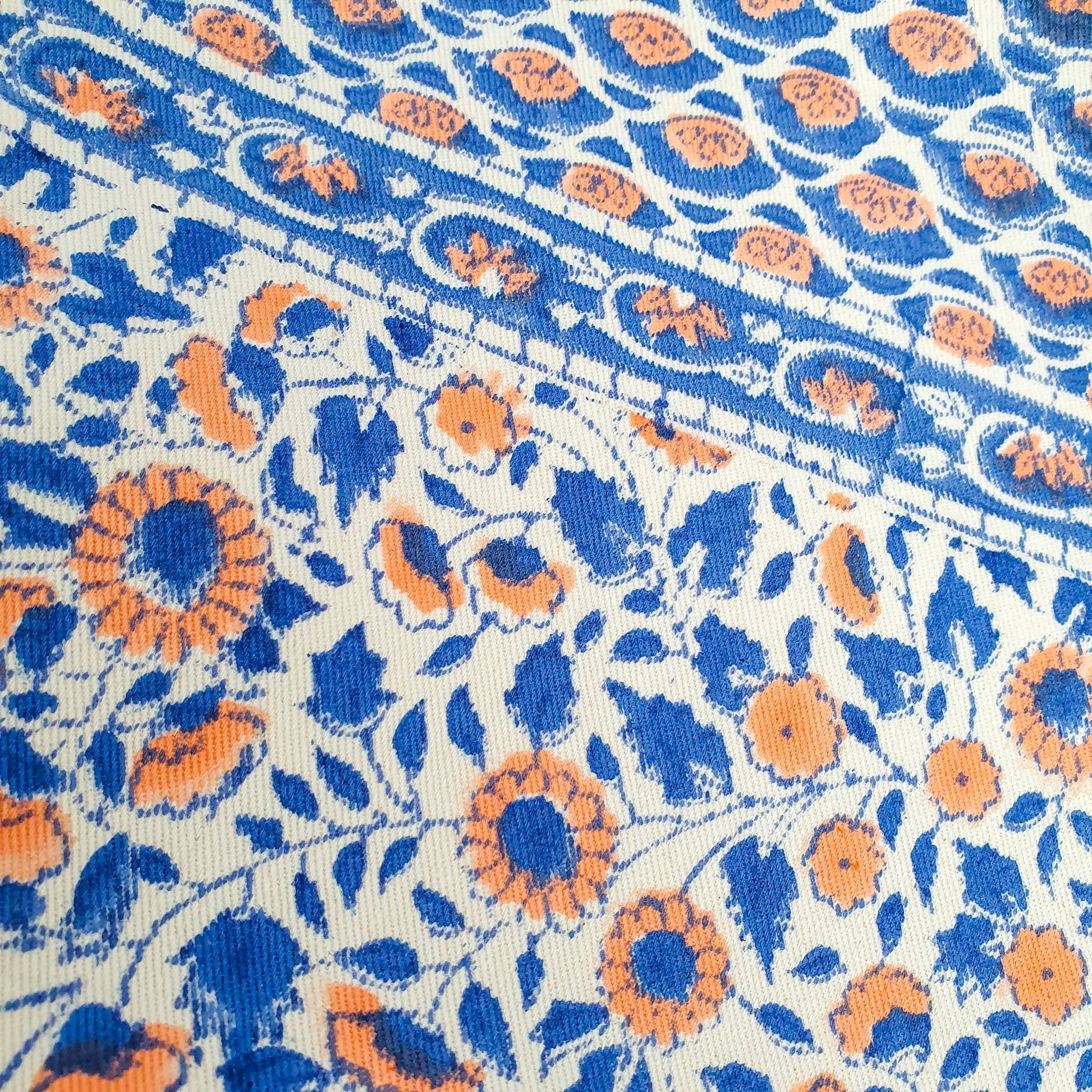 Block-printed organic cotton placemats (set of 2)