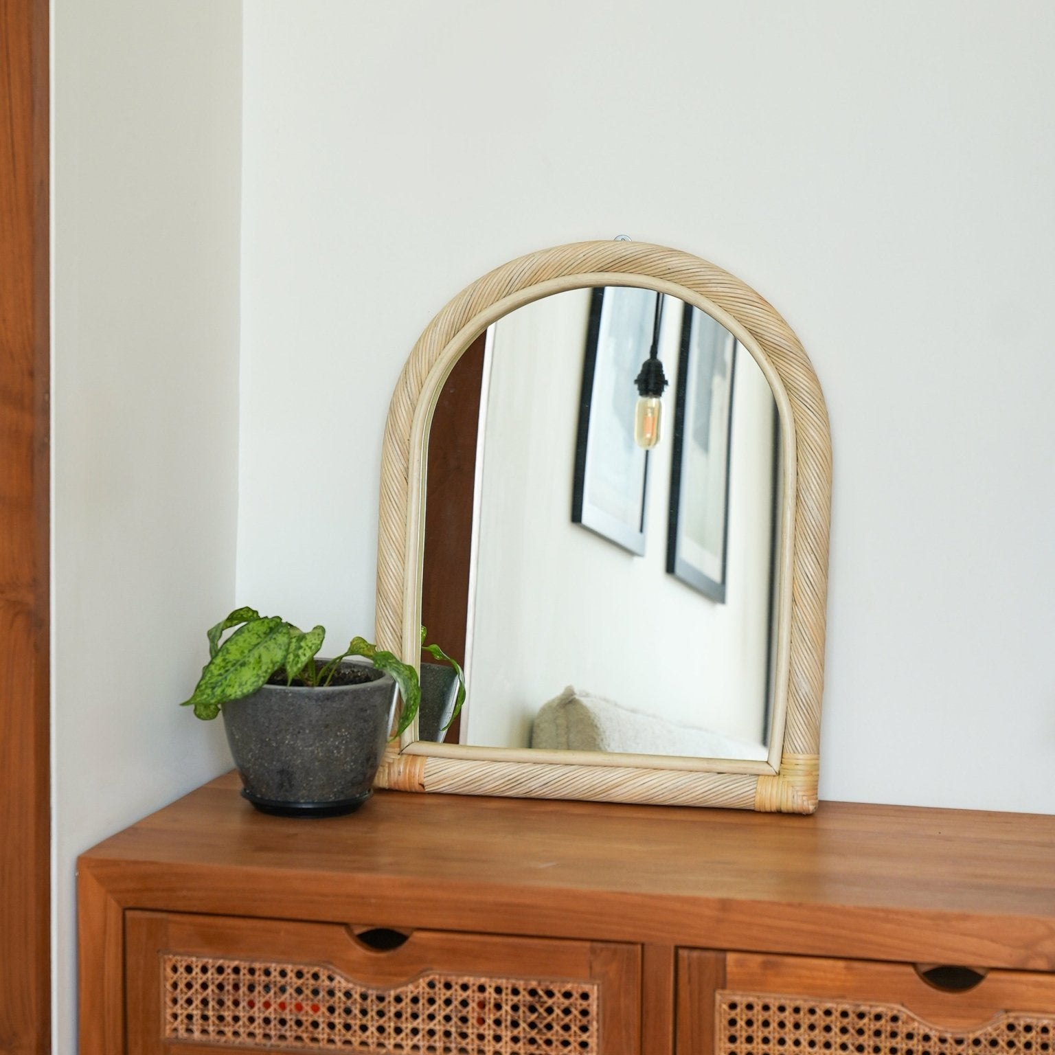 Citra Rattan Wall Mirror