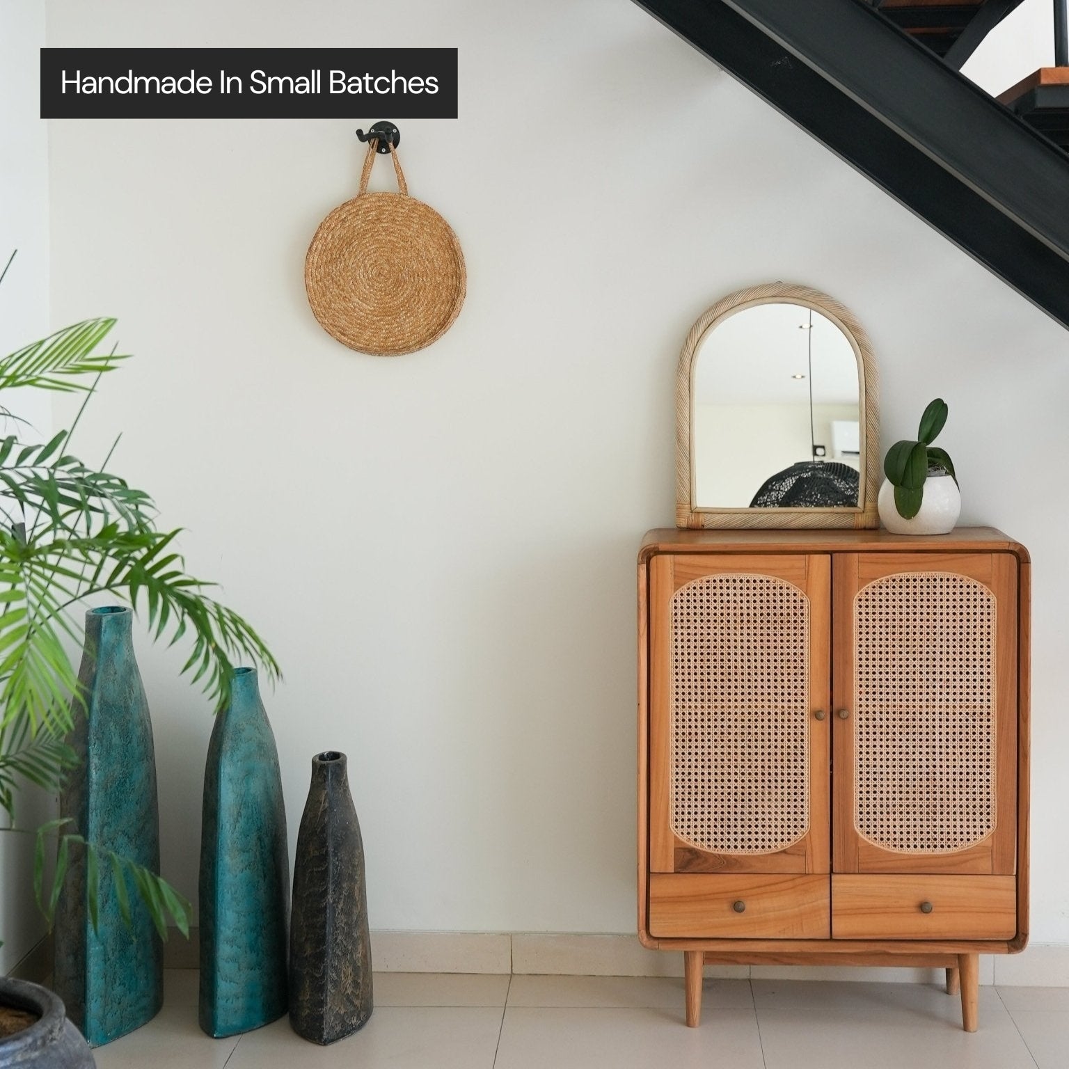 Citra Rattan Wall Mirror