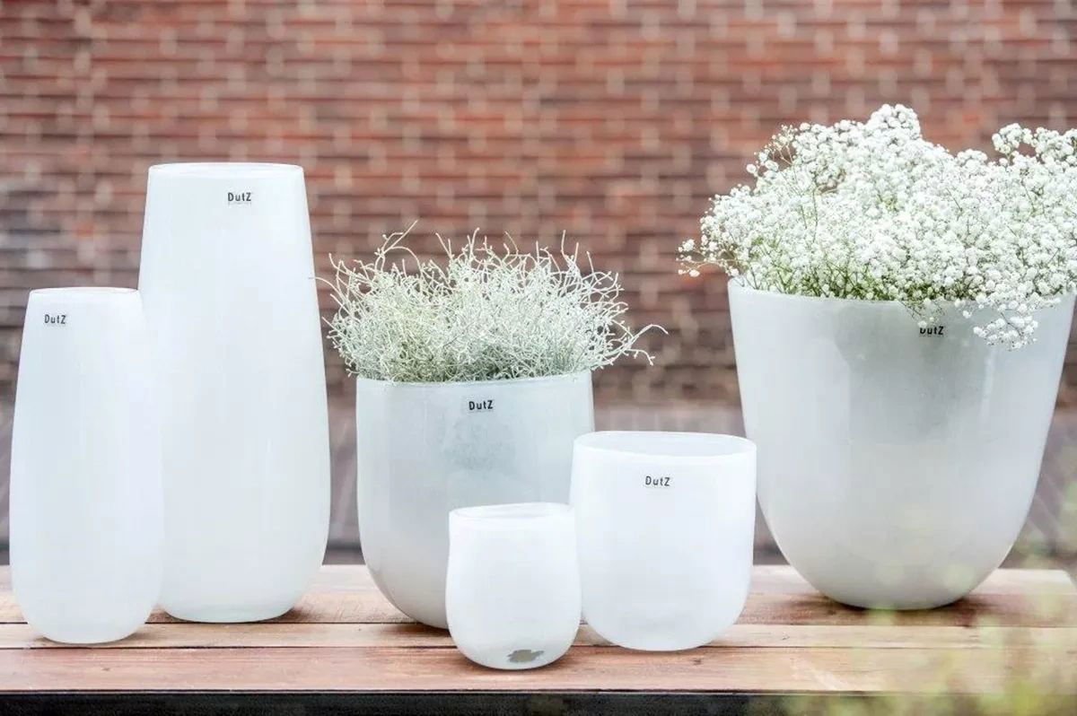 VASE ROBERT - WHITE Colour by DutZ