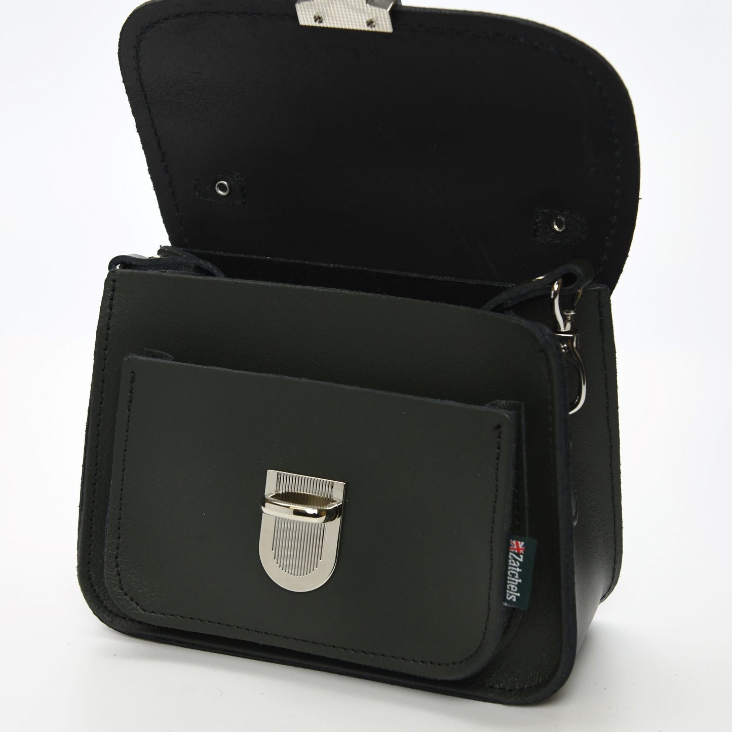 Luna Handmade Leather Bag - Graphite