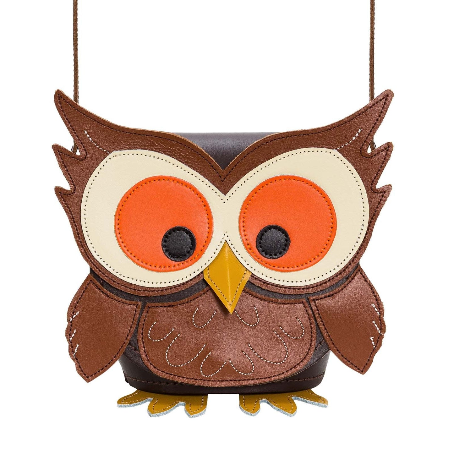 Handmade Hoot Owl Leather Bag - Unique, Personalised & Stylish