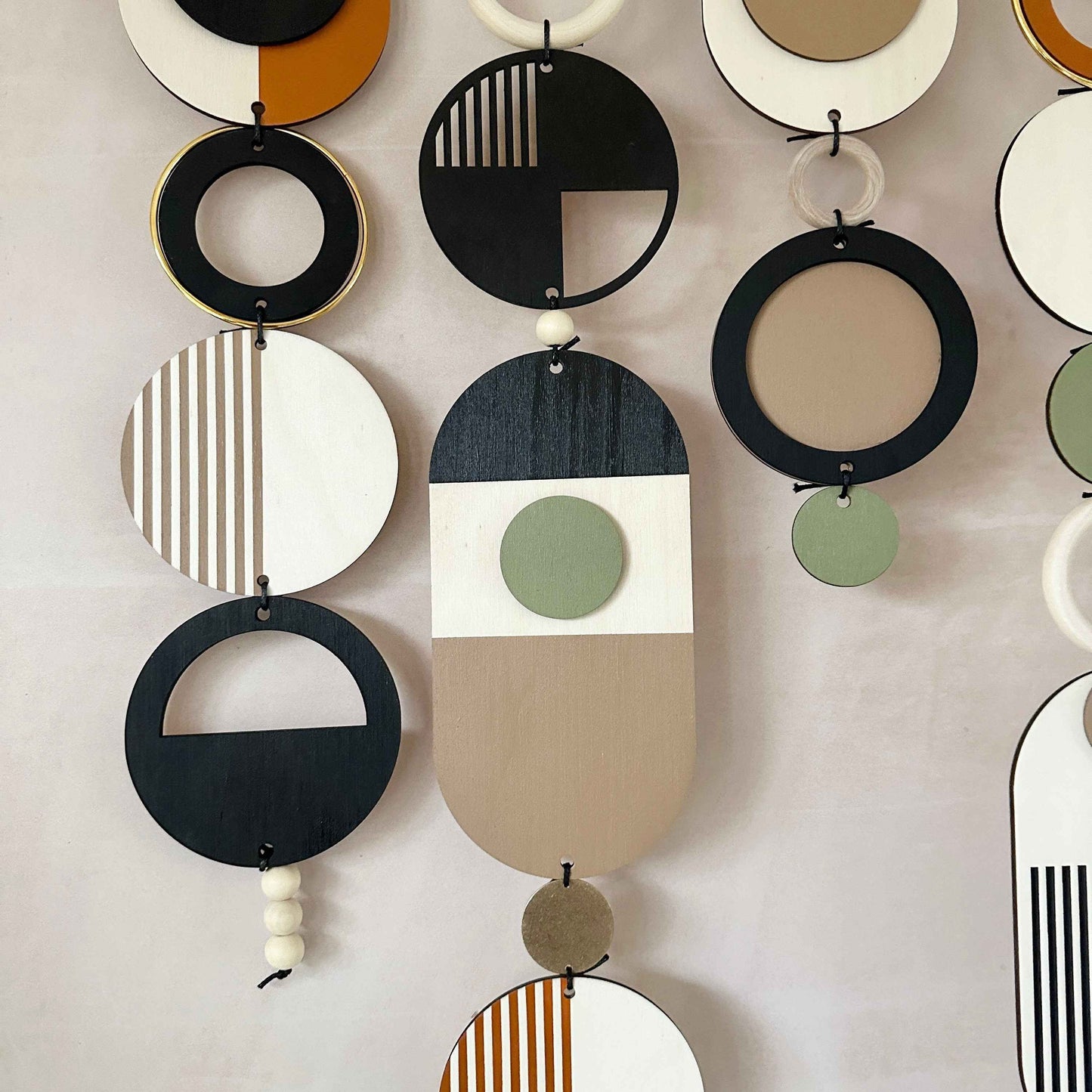 Original Geometric Wall Art - Minimal Home Decor - Mid-Century Decor- Large Centre Piece Art - Big Wall Tapestry - Wall Sculpture