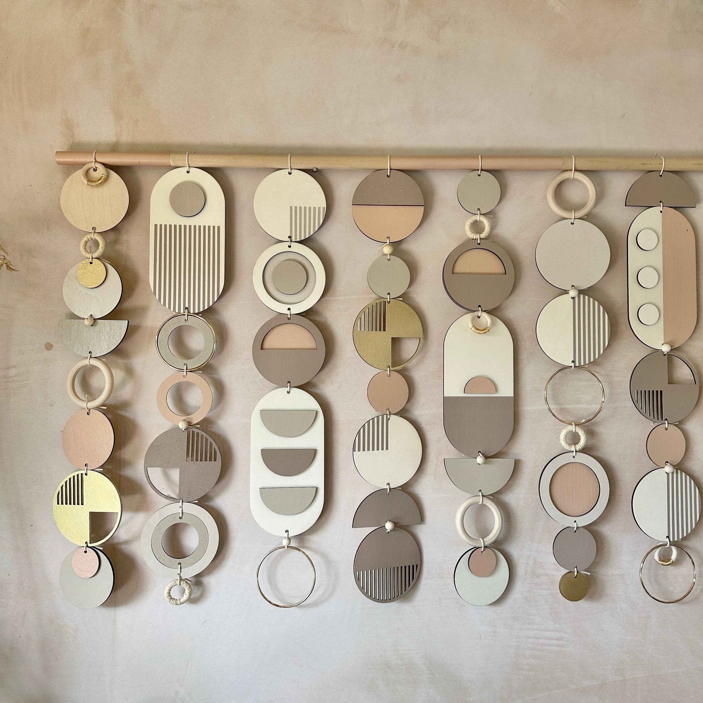 Modern Geometric Wall Art - Geometric Artwork - Minimal Home Decor - Large Centre Piece Art