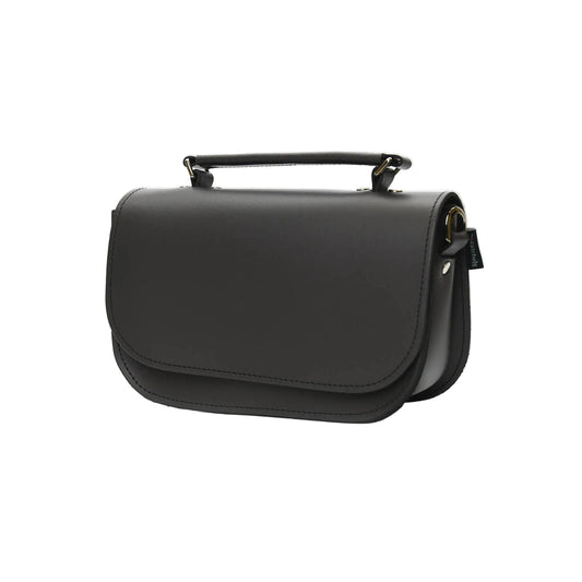 Aura Handmade Leather Bag Graphite