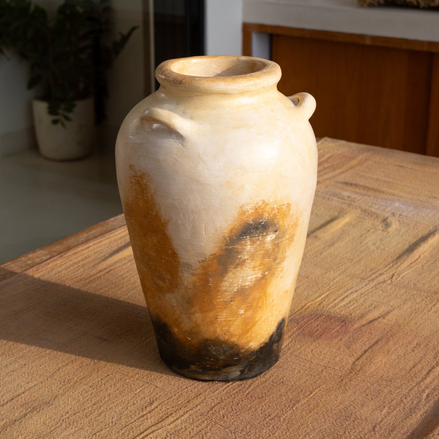 Tanah Ceramic Vase- Handmade Textured Ceramic