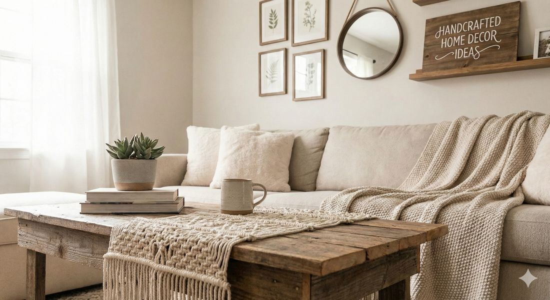 Handcrafted Home Decor Ideas: Create a warm and inviting living space in 2026