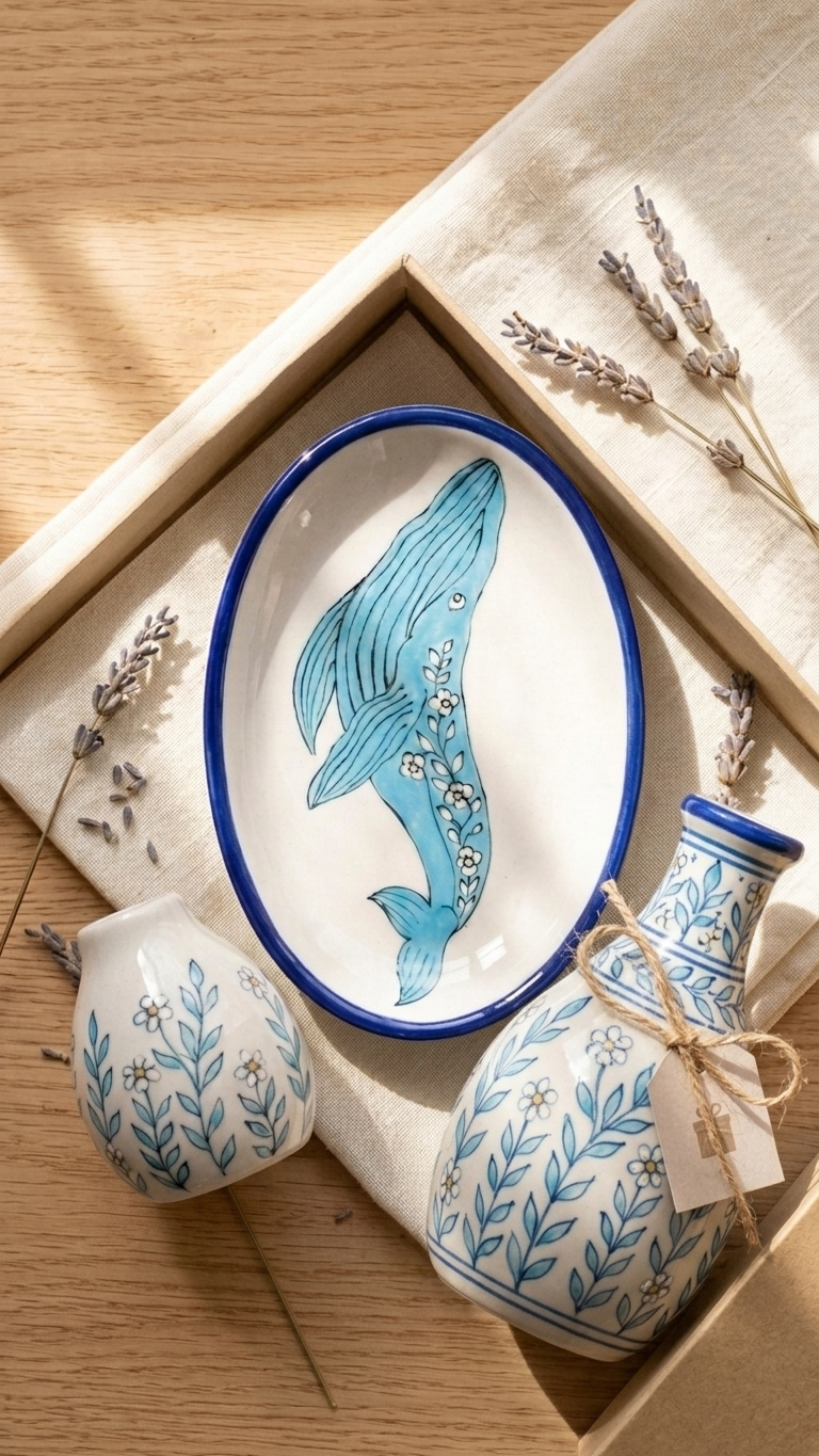 The Story of Jaipur Blue Pottery