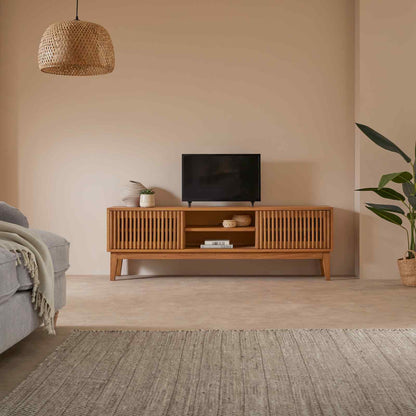 Melia Media Unit with Sliding Doors - Artizun Ltd