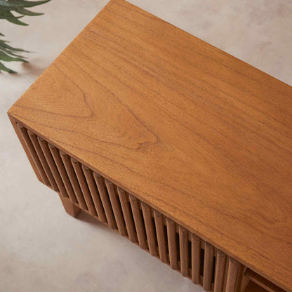 Melia Media Unit with Sliding Doors  