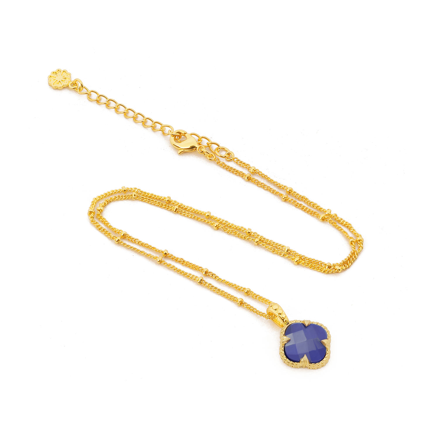 Tyche Gemstone Necklace Lapis  