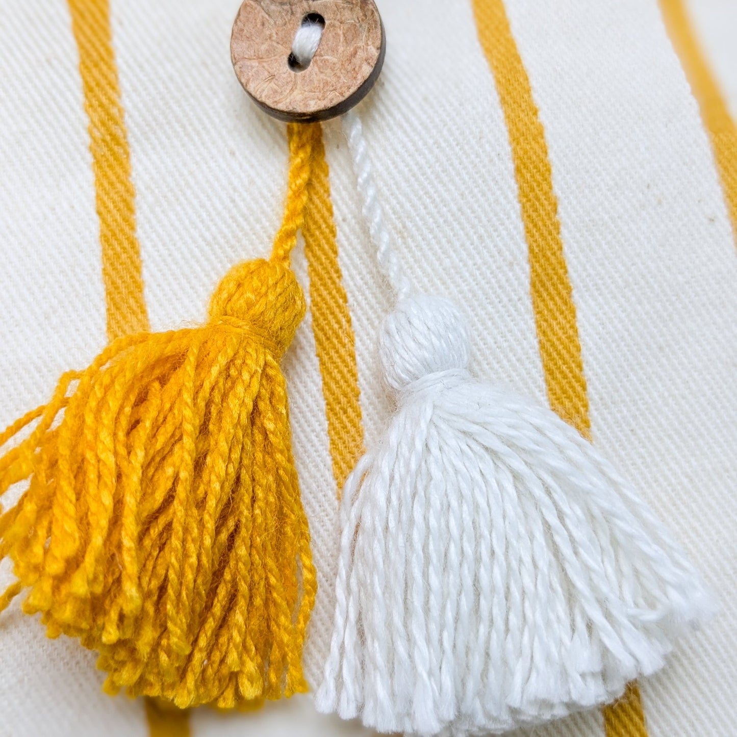 Handmade Cotton Canvas Crossbody Sling Bag  