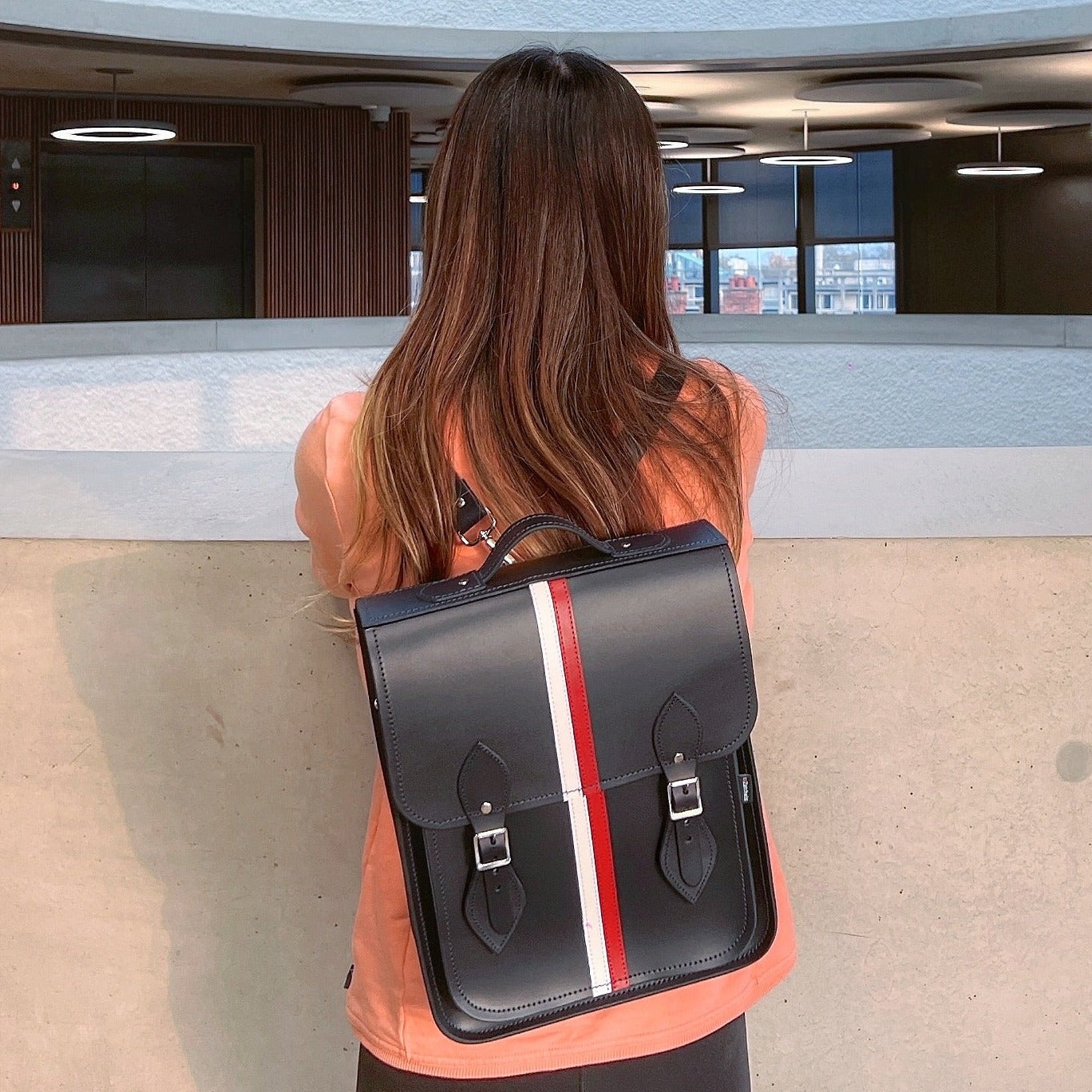 Handmade Leather City Backpack - British Edit  