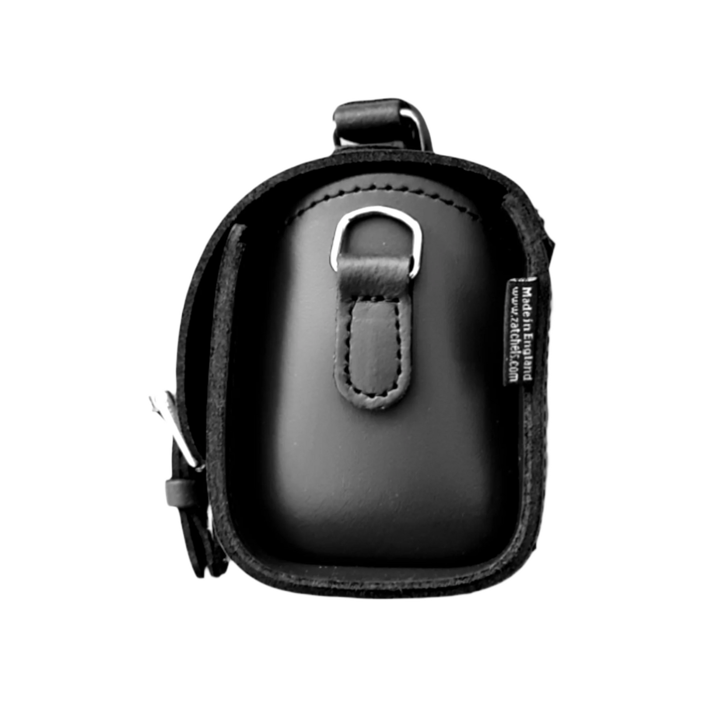 Handmade Leather Bowler Bag - Black  