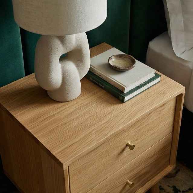Wright Oak Bedside Table