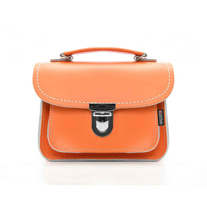 Luna Handmade Leather Bag - Orange