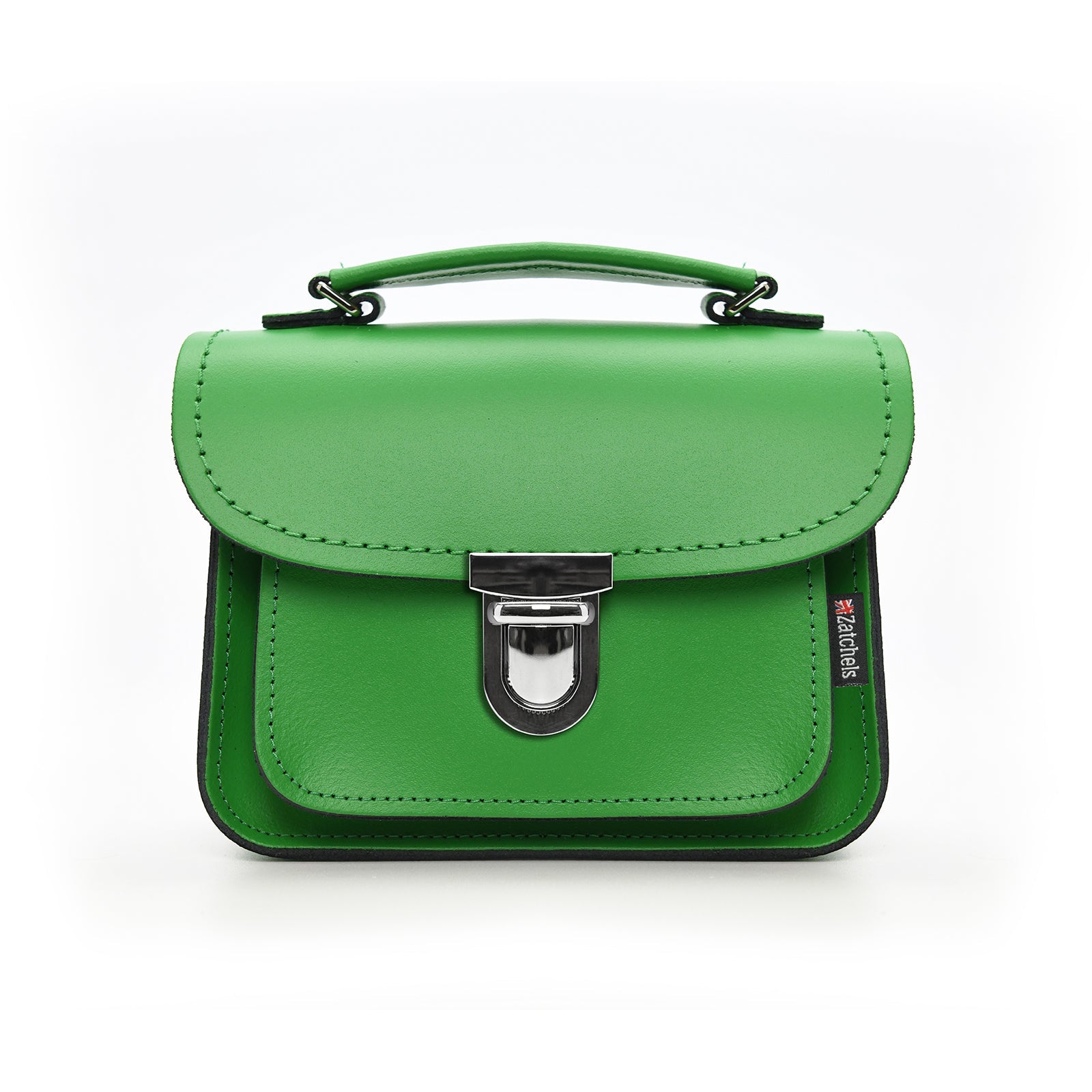 Luna Handmade Leather Bag - Green  