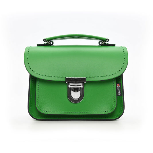 Luna Handmade Leather Bag - Green  