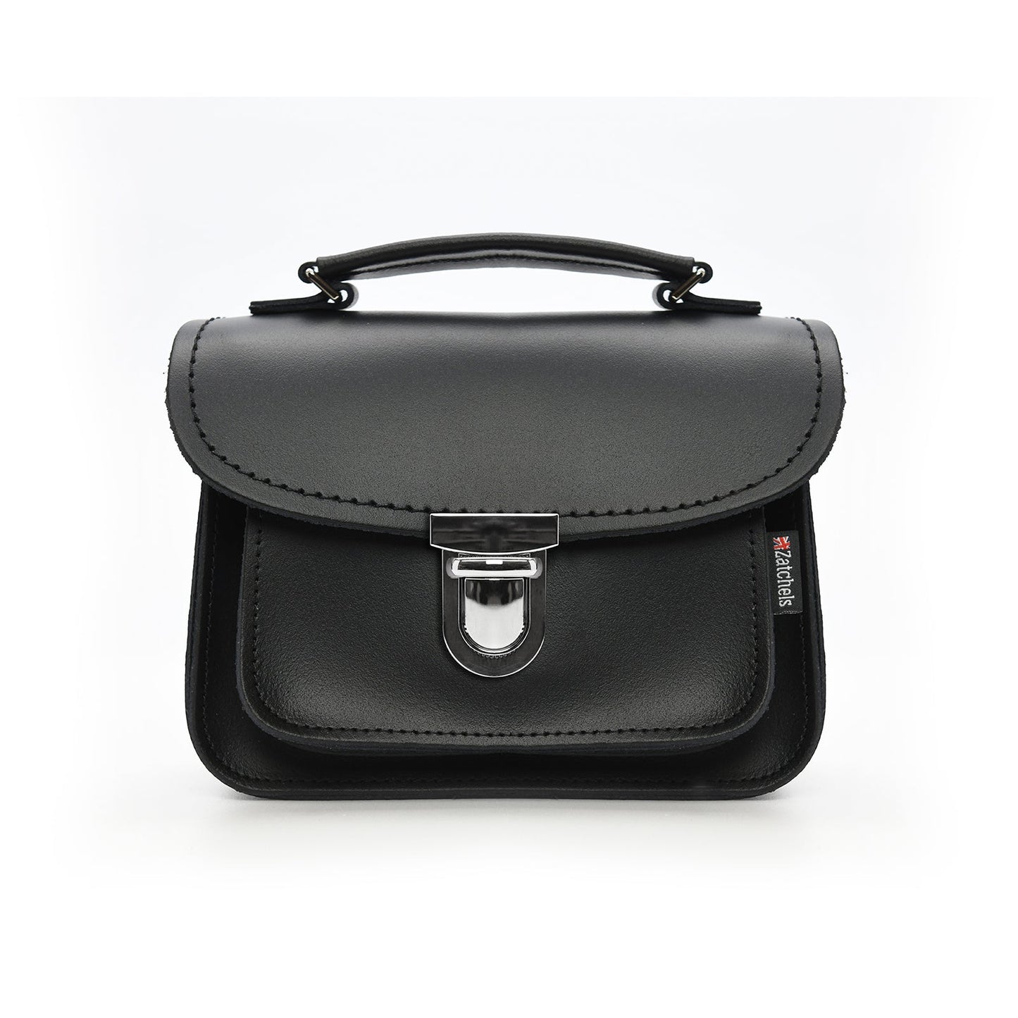 Luna Handmade Leather Bag - Black  