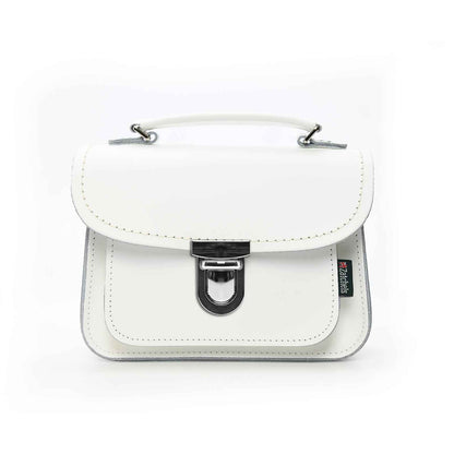 Luna Handmade Leather Bag - White
