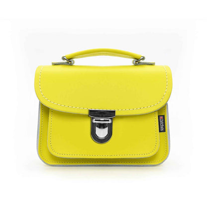 Luna Handmade Leather Bag - Daffodil Yellow