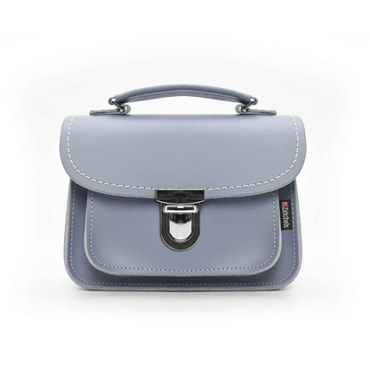 Luna Handmade Leather Bag - Lilac Grey