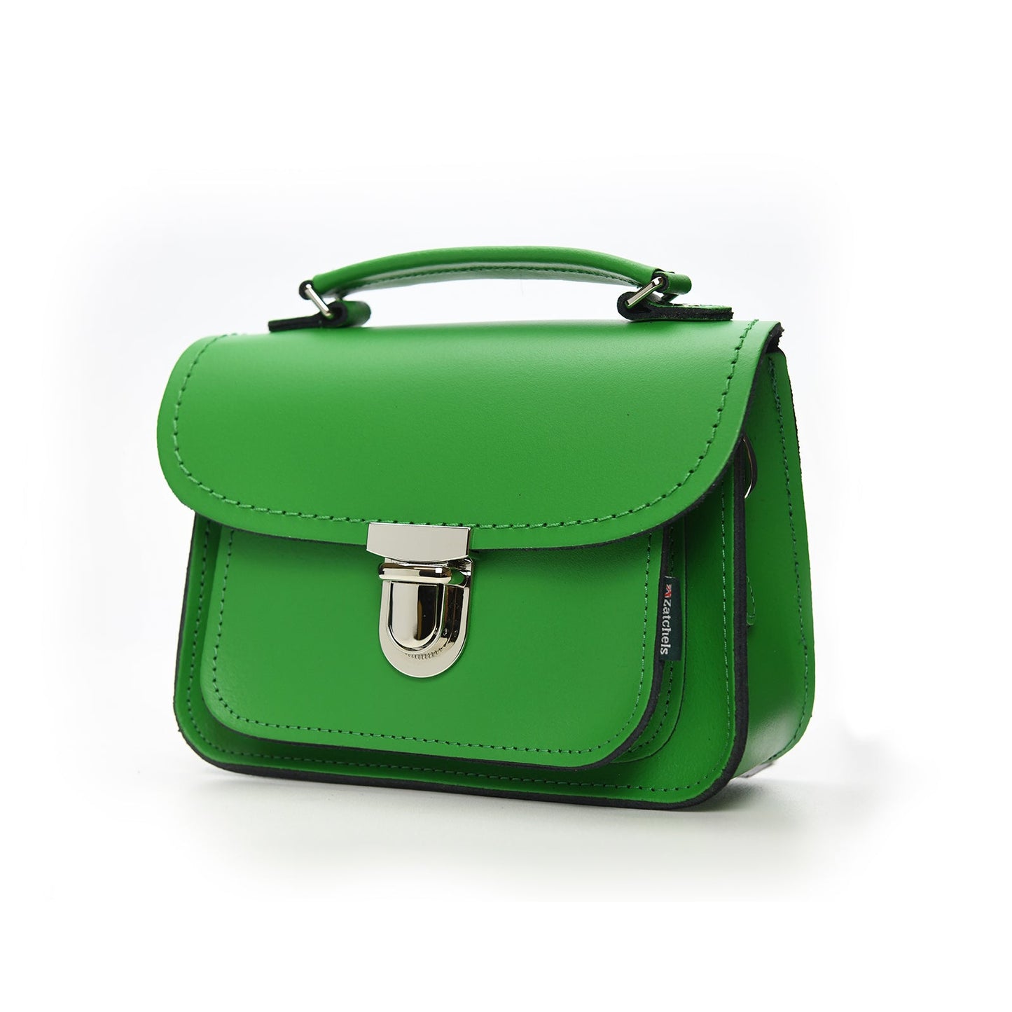 Luna Handmade Leather Bag - Green  