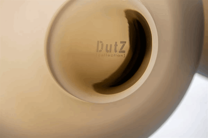 RIEKY Beige Glass Bowl