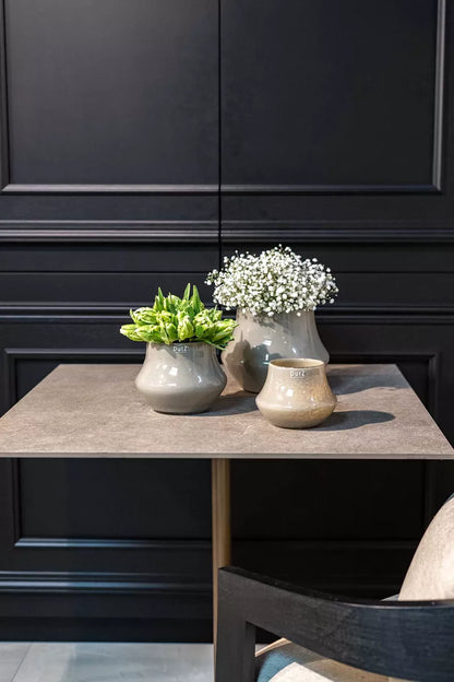 Orchid Pot MARCO Taupe Brown
