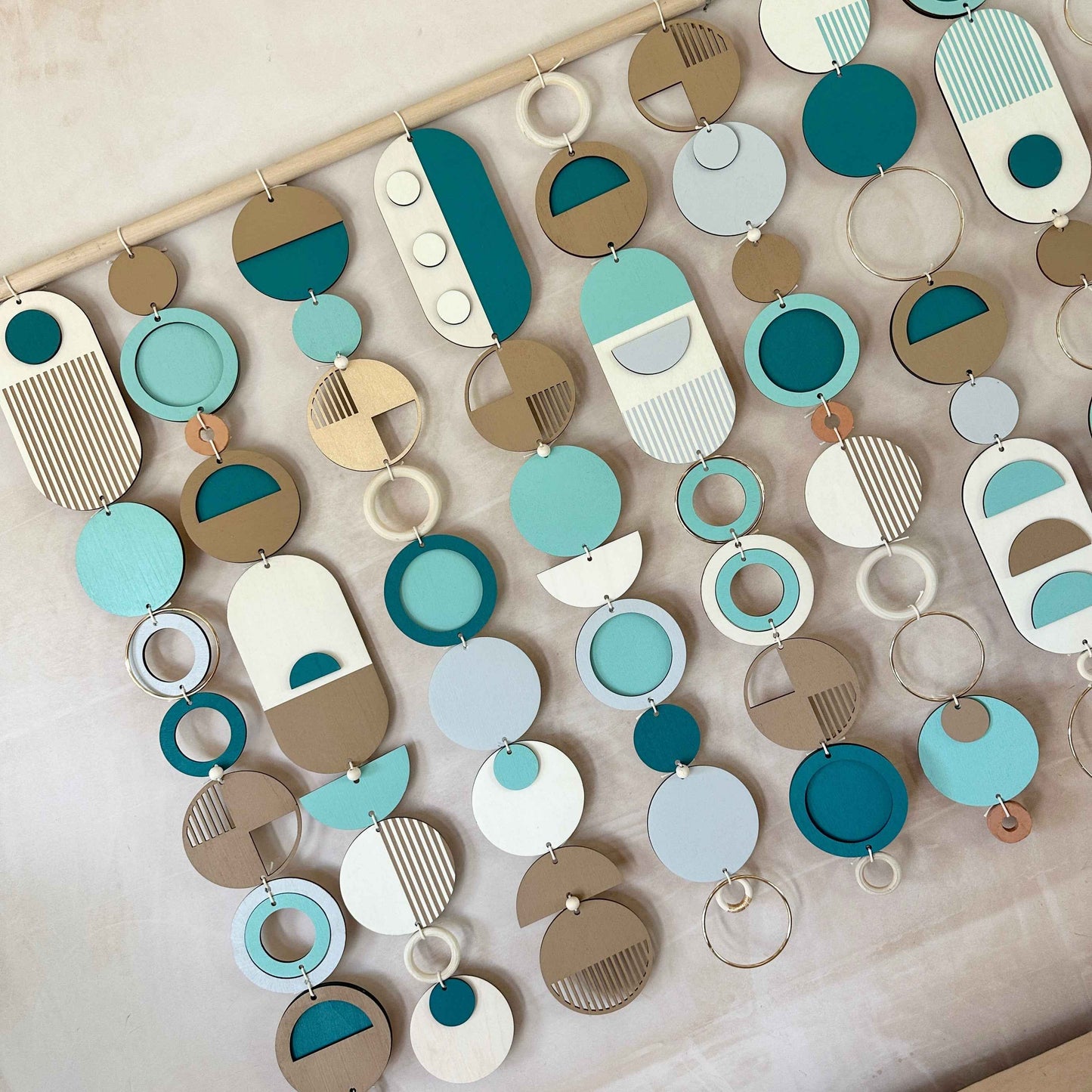 Blue Coastal Wall Art - Home Decor - Centre Piece Art - Wall Tapestry - Blue Art