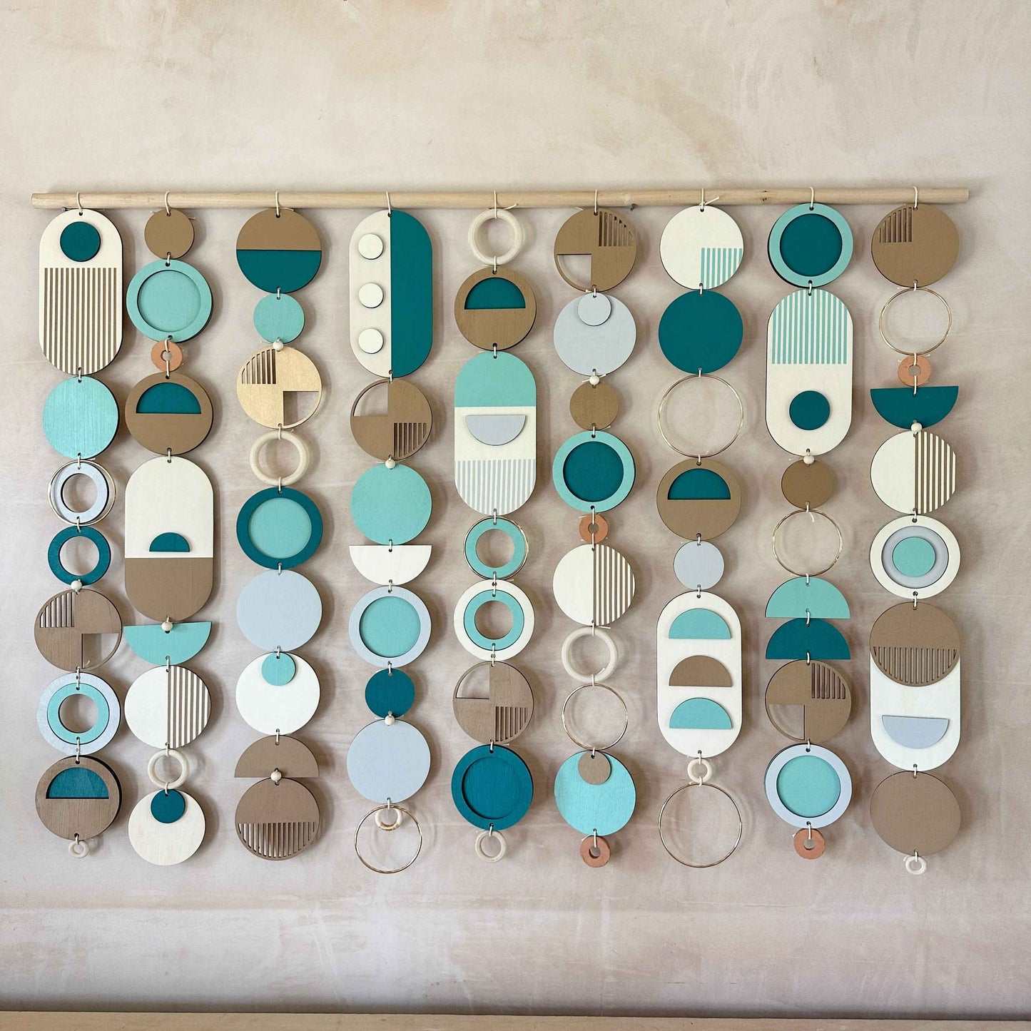 Blue Coastal Wall Art - Home Decor - Centre Piece Art - Wall Tapestry - Blue Art