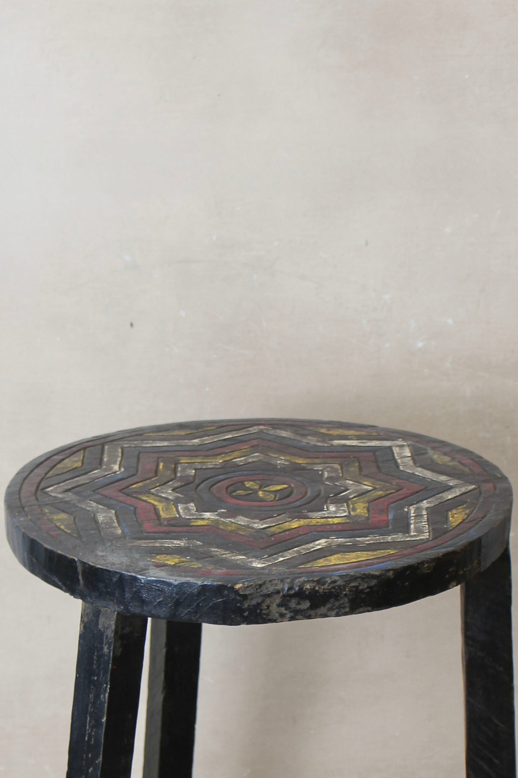 Vintage Ethiopian Two Tiered Coffee Table | ST01  