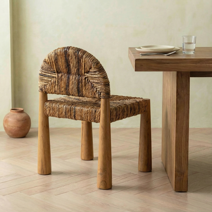 Loka Banana Leaf Dining Chair
