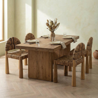 Loka Banana Leaf Dining Chair