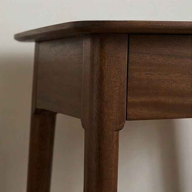 Norway Dark Walnut Bedside Table