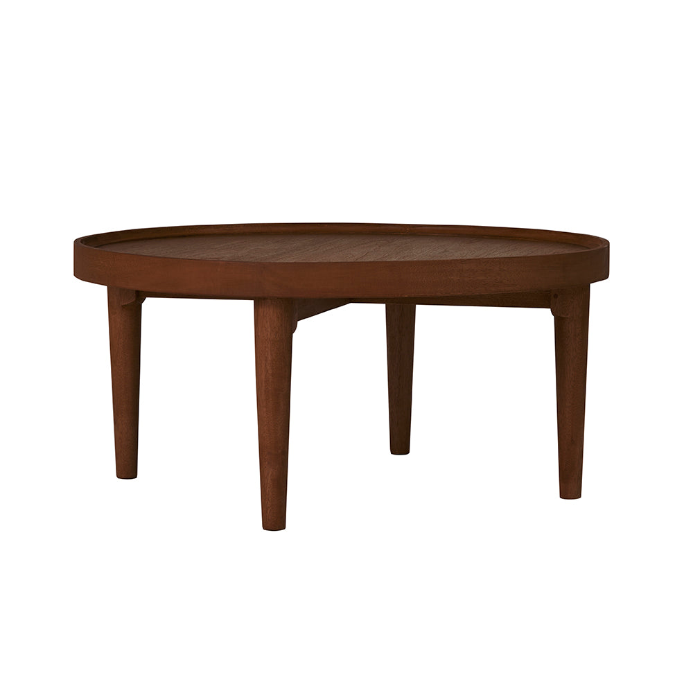 Norway Walnut Round Coffee Table - Artizun Ltd