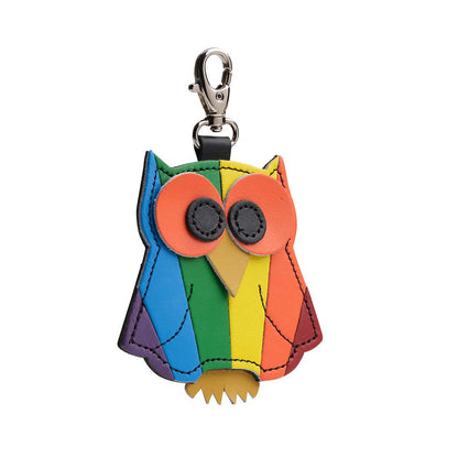 Owl bag charm - Pride  