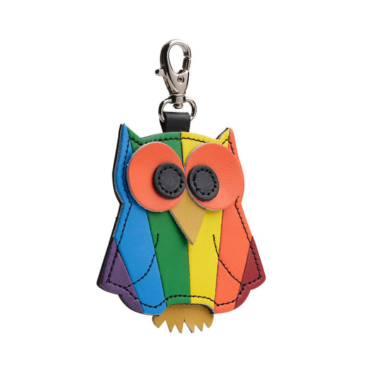 Owl bag charm - Pride  