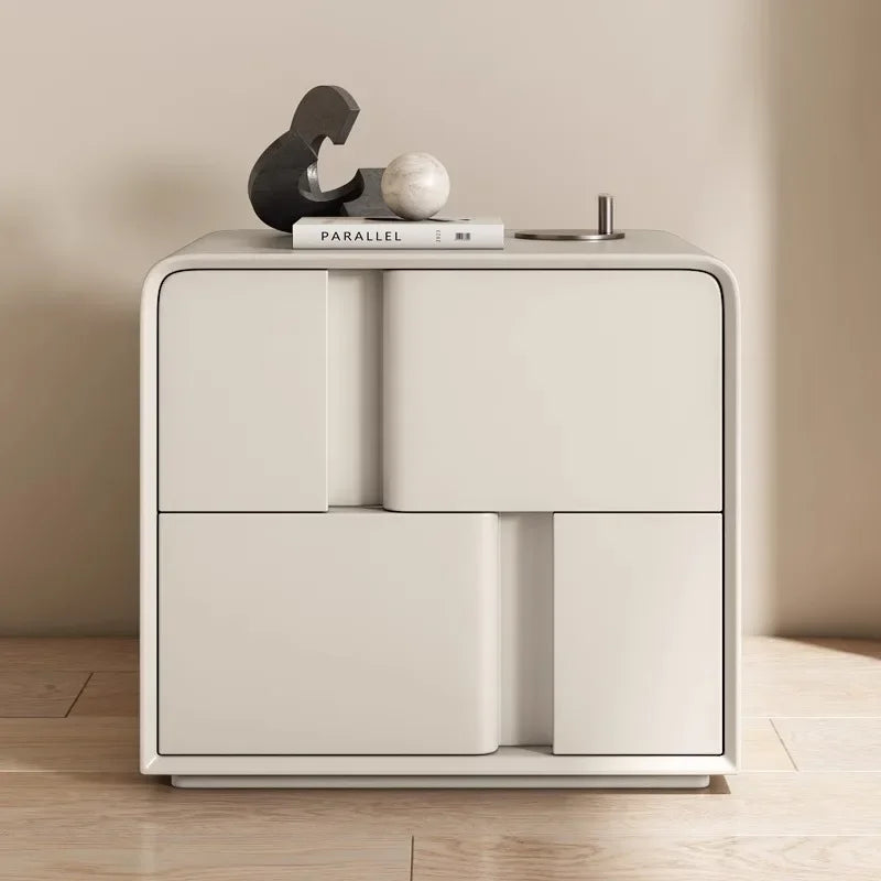 Creative Double-layer Storage Bedside Table  