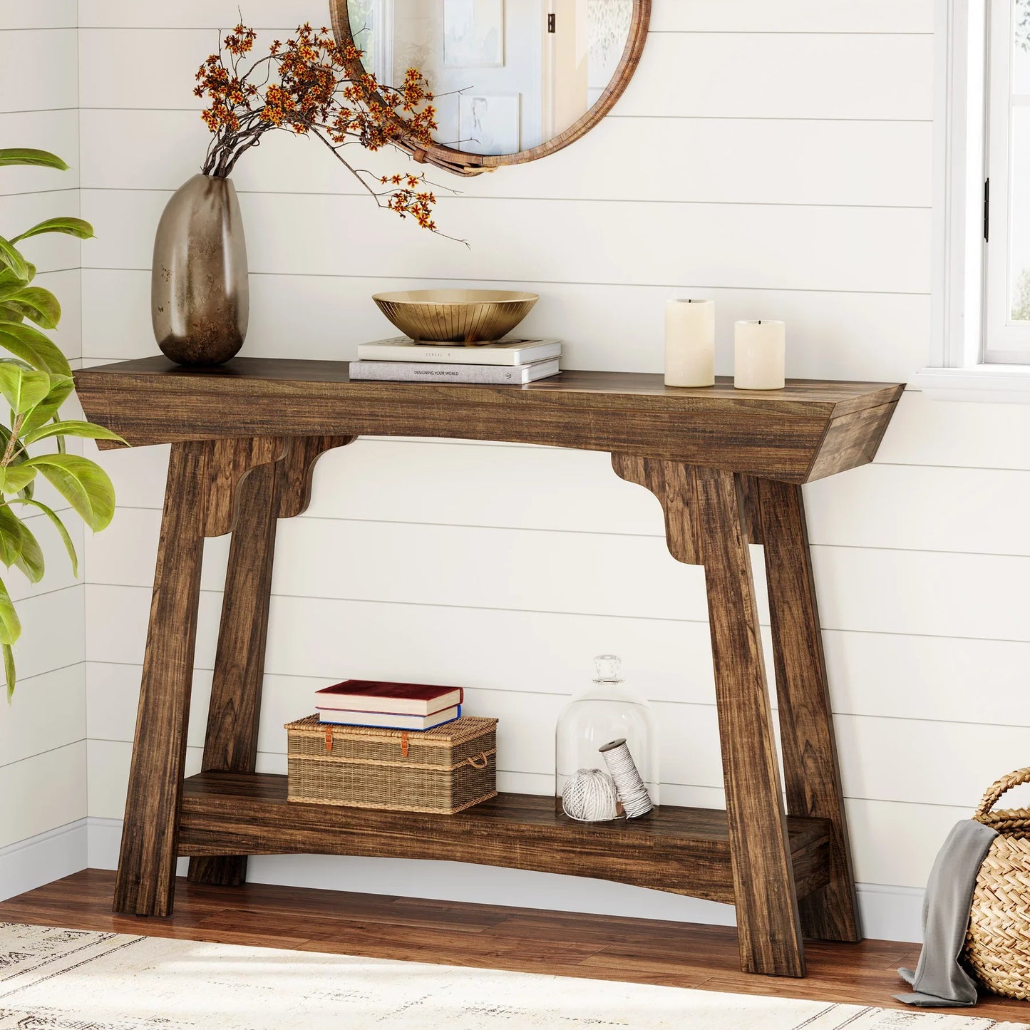 2-Tier Entryway Table - Artizun Ltd