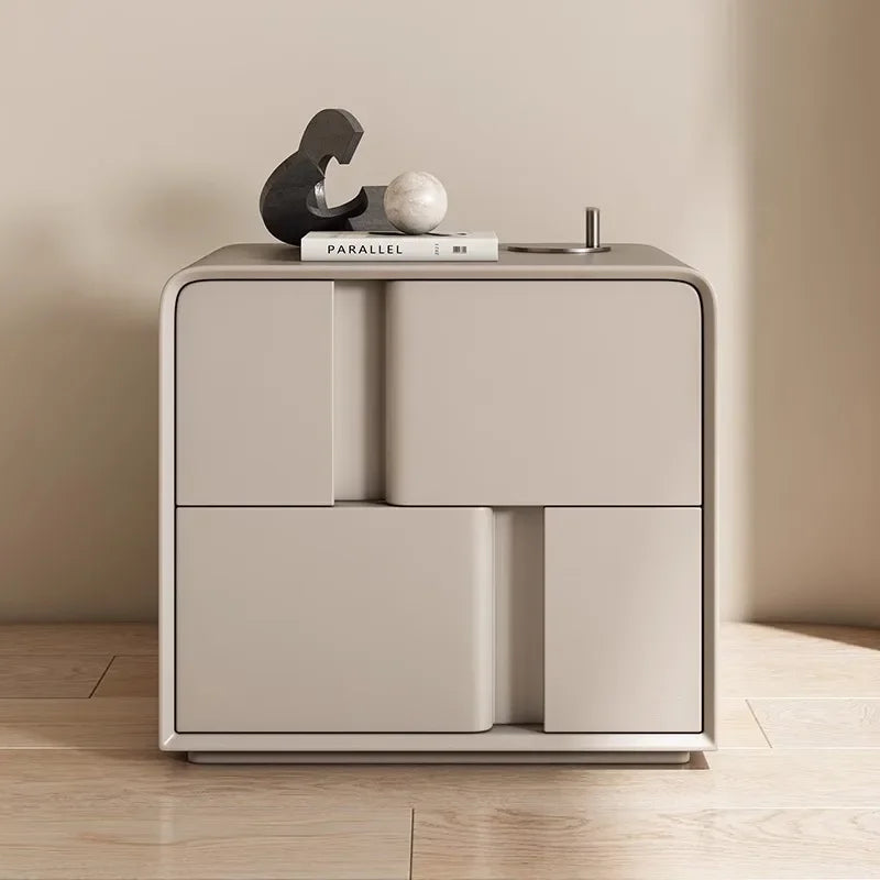 Creative Double-layer Storage Bedside Table  