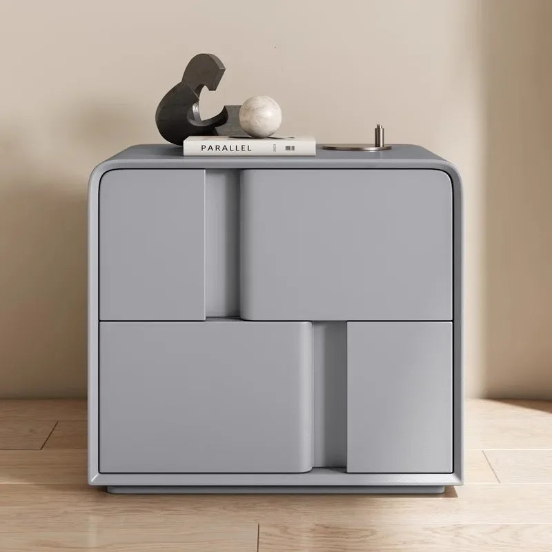 Creative Double-layer Storage Bedside Table  