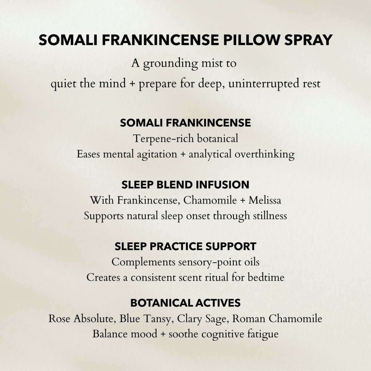 Somali Frankincense Pillow Spray
