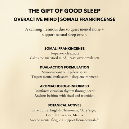 Somali Frankincense Sleep Aid- Pillow Spray